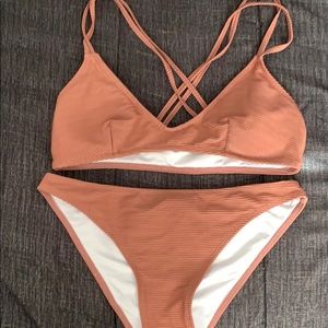 Pink bikini